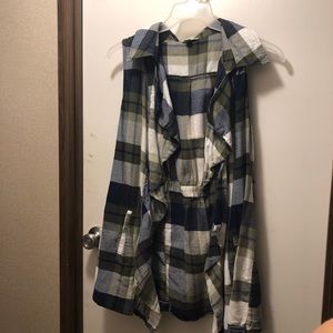 Cute Plaid Cardigan